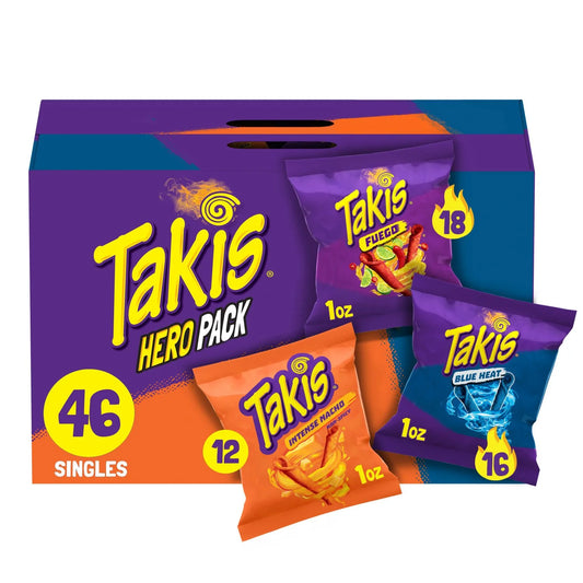 Takis Hero Variety Pack Tortilla Chips, 1 oz., 46 pk.