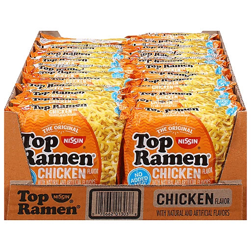 Nissin Top Ramen 24Pack